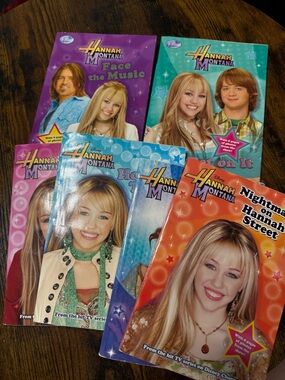Disney Hannah Montana Paperback Book Lot